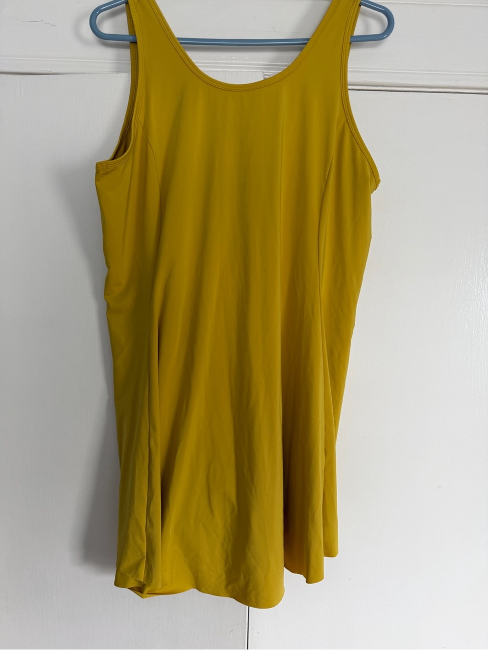 DSG Mustard Tank Top Dress in Warm Yellow
